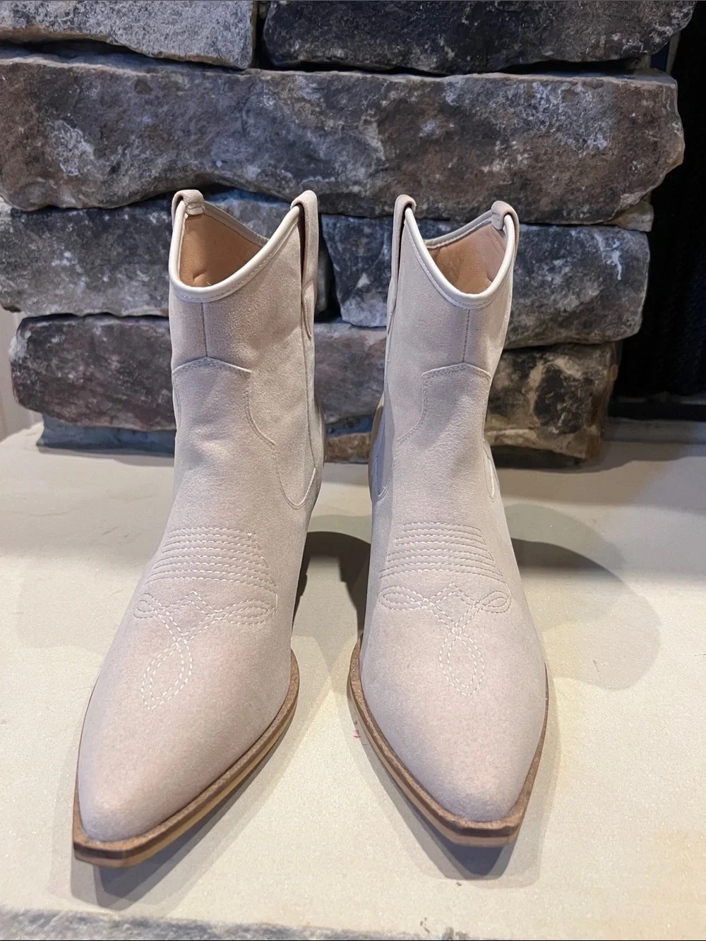 Light Tan Booties